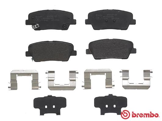 A.B.S. P 30 081 BREMBO Bremsbelagsatz, Scheibenbremse